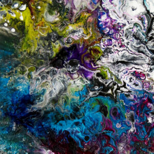 Galaxy 5 34x22 inches Print on canvas