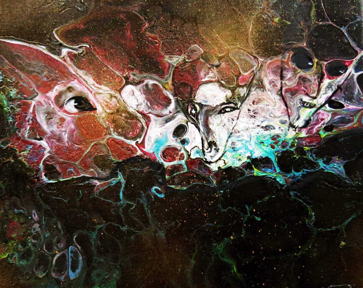Galaxy 6 22x34 inches Print on canvas