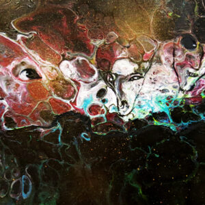 Galaxy 6 22x34 inches Print on canvas