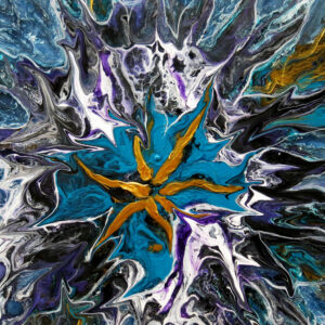 Galaxy 8 34x22 inches Print on canvas