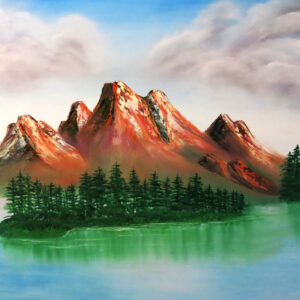 Peaceful 1 16x24 inches Print on canvas