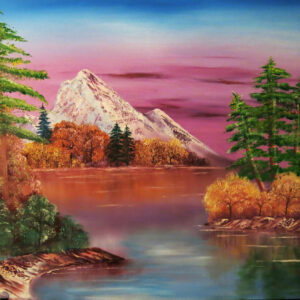 Peaceful 2 16x24 inches Print on canvas