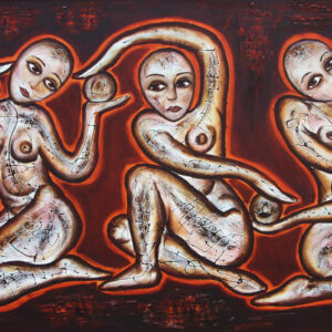 Balance 7 Mixed med. on canvas 36x48 inches