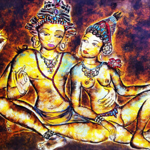 Couples in Harmony Mixed med. on paper 22x28 inches