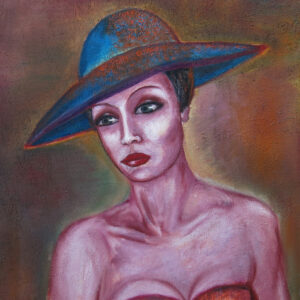 Destiny Mixed med. on canvas 30x30 inches