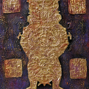 Infinite Time 1 Mixed med. on canvas 28x22