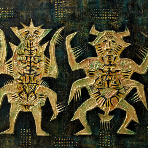 Information Mixed med. on canvas 24x30 inches