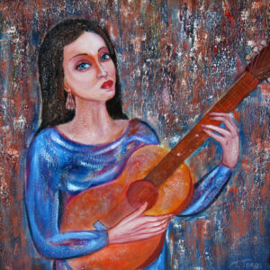 Melody Mixed med.on canvas 30 30 inches