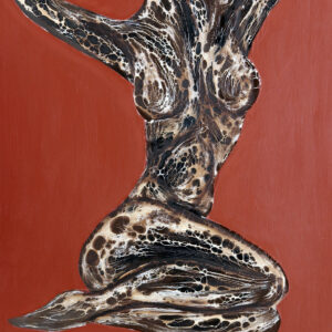 Torso Mixed med. on canvas 28x22 inches