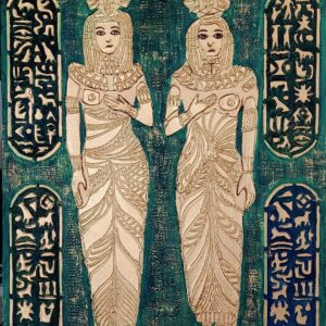 Old Civilization 2, Mixed med. 30"x24"