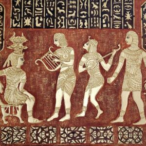 Old Civilization 5, Mixed med. On canvas 36"x48"